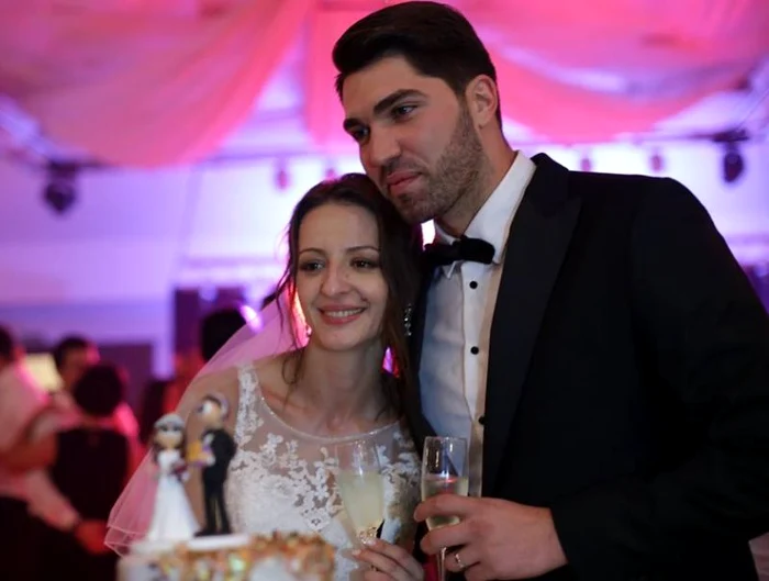 Scriemera a spus "da" după o relaţie de cinci ani cu poloistul Pavel Popescufoto: arhiva personală