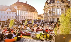 Sibiul câștigătorul Trofeului Destinația Anului 2024 va fi gazda premiilor competiției în 2025 Foto Primăria Sibiu