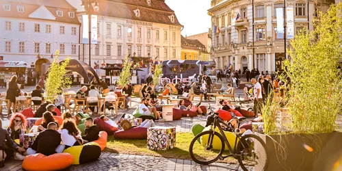 Sibiul câștigătorul Trofeului Destinația Anului 2024 va fi gazda premiilor competiției în 2025 Foto Primăria Sibiu