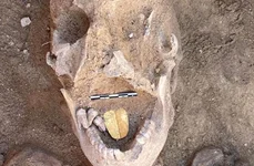 Mumie cu limba de aur, descoperită de arheologi în Egipt jpeg