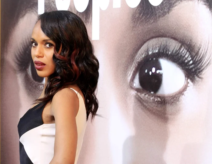 Actriţa Kerry Washington a fost desemnată cel mai bine îmbrăcată actriţă în 2013 FOTO Reuters