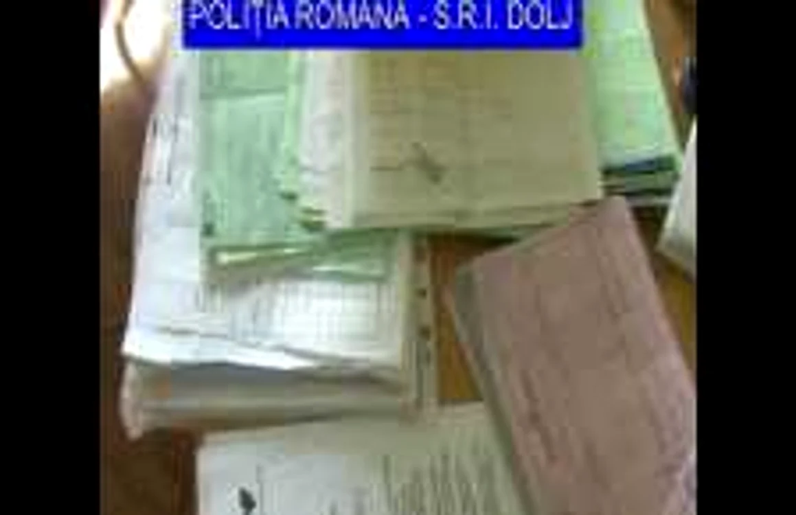 Oamenii legii au ridicat mai multe documente din locuinţele inculpaţilor 