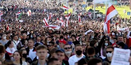 Proteste la Minsk