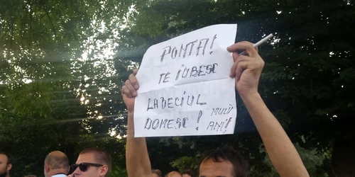 proteste ponta piata victoriei