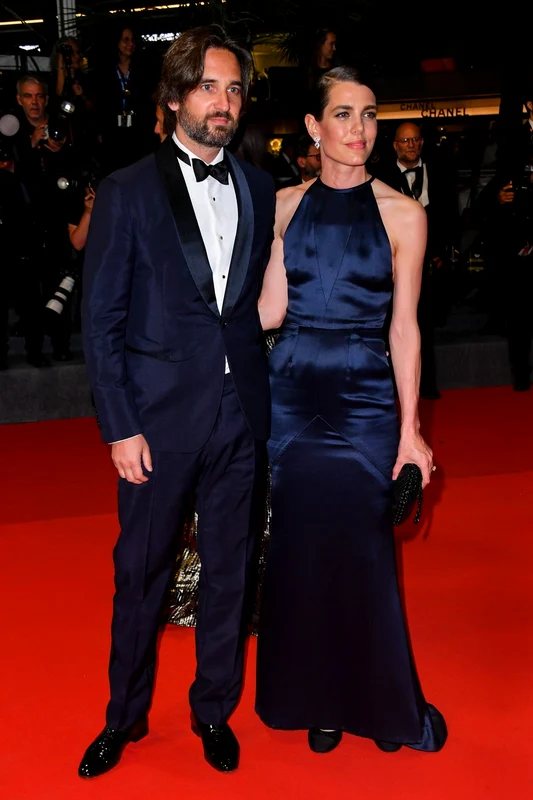Charlotte Casiraghi și Dimitri Rassam la Cannes. FOTO: Profimedia