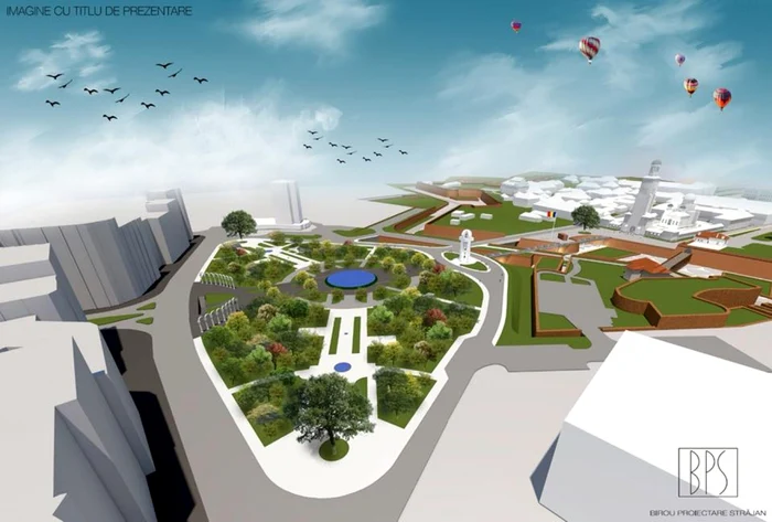 parcul unirii alba iulia