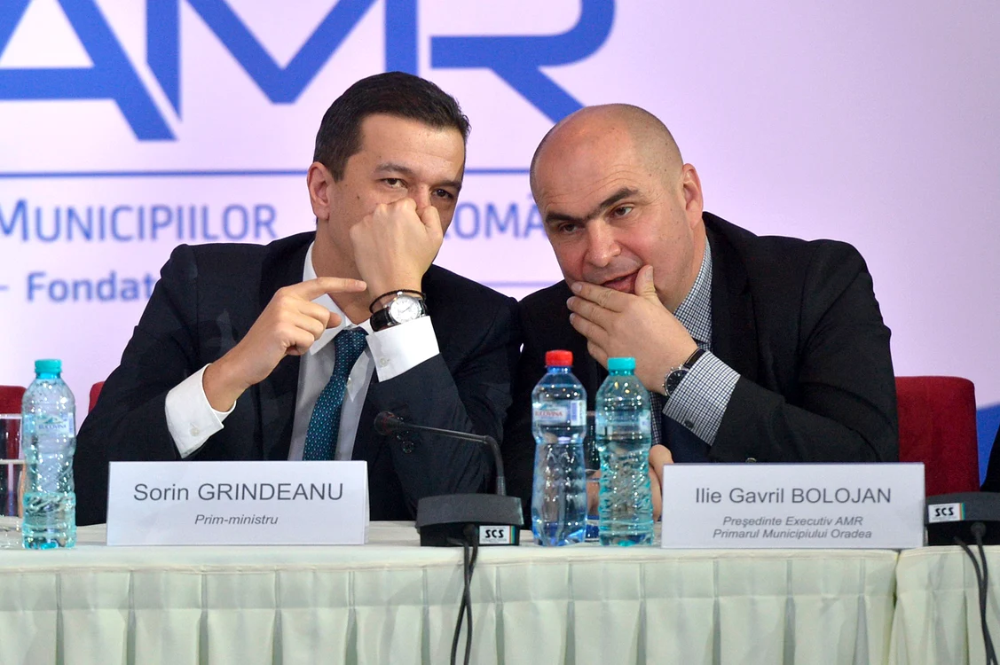 Sorin Grindeanu și Ilie Bolojan nu mai găsesc cale de înțelegere FOTO: Mediafax