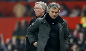 Sir Alex Ferguson si Jose Mourinho (EPA) jpg