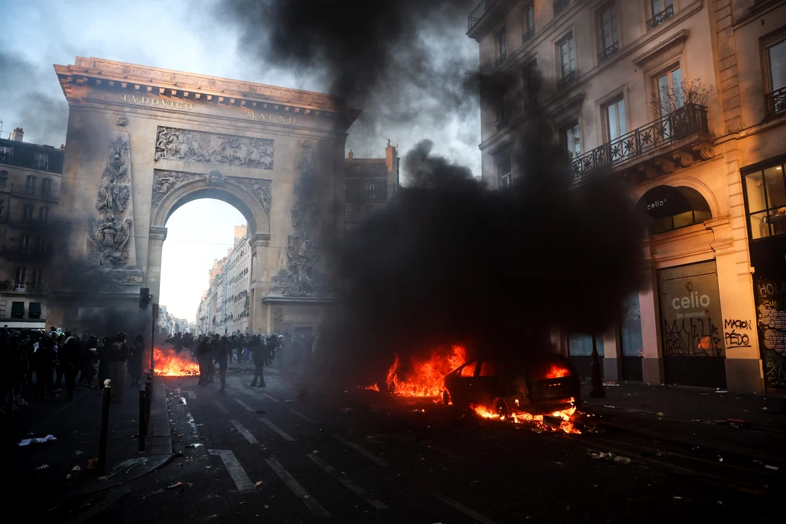 Proteste în Franța, Paris