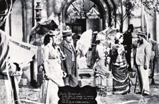 Scenă din filmul „O noapte furtunoasă” (1943)