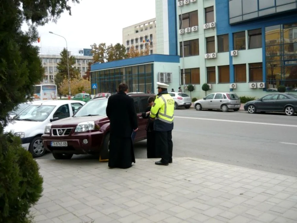 Amenzi aplicate de Poliţia Locală FOTO Arhivă Adevărul