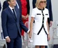 Emmanuel și Brigitte Macron nu fac economie de gesturi tandre în public, la evenimentele oficiale jpeg