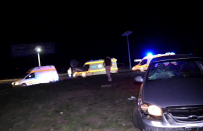 Accidentul s-a produs după miezul nopţii