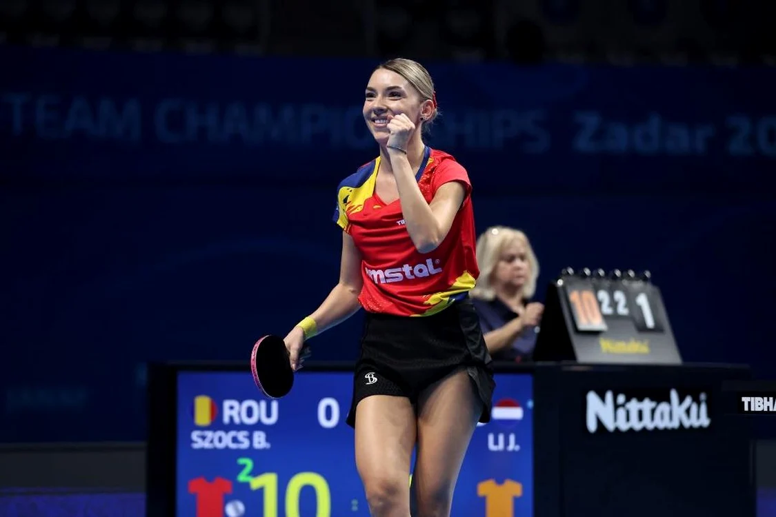 Bernadette Szocs e liderul echipei României