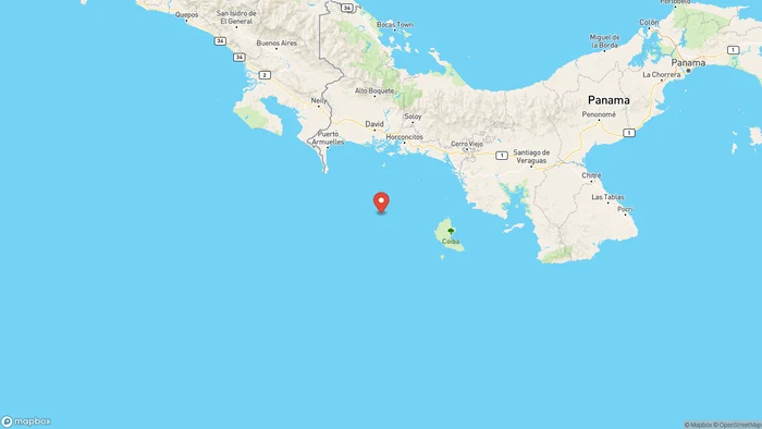 Cutremurul din Panama nu a condus la emiterea unei alerte de tsunami Foto: Twitter/ @QuakeAlerts