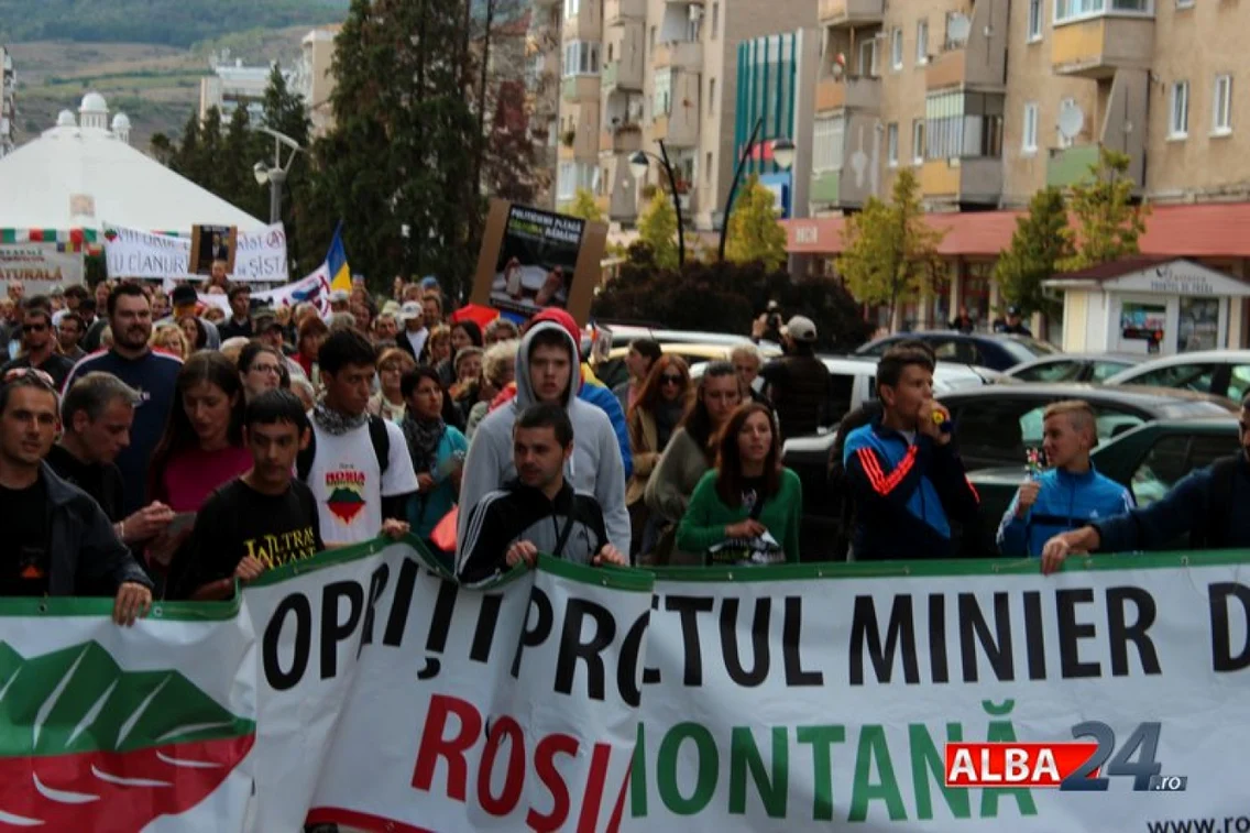 protest alba iulia