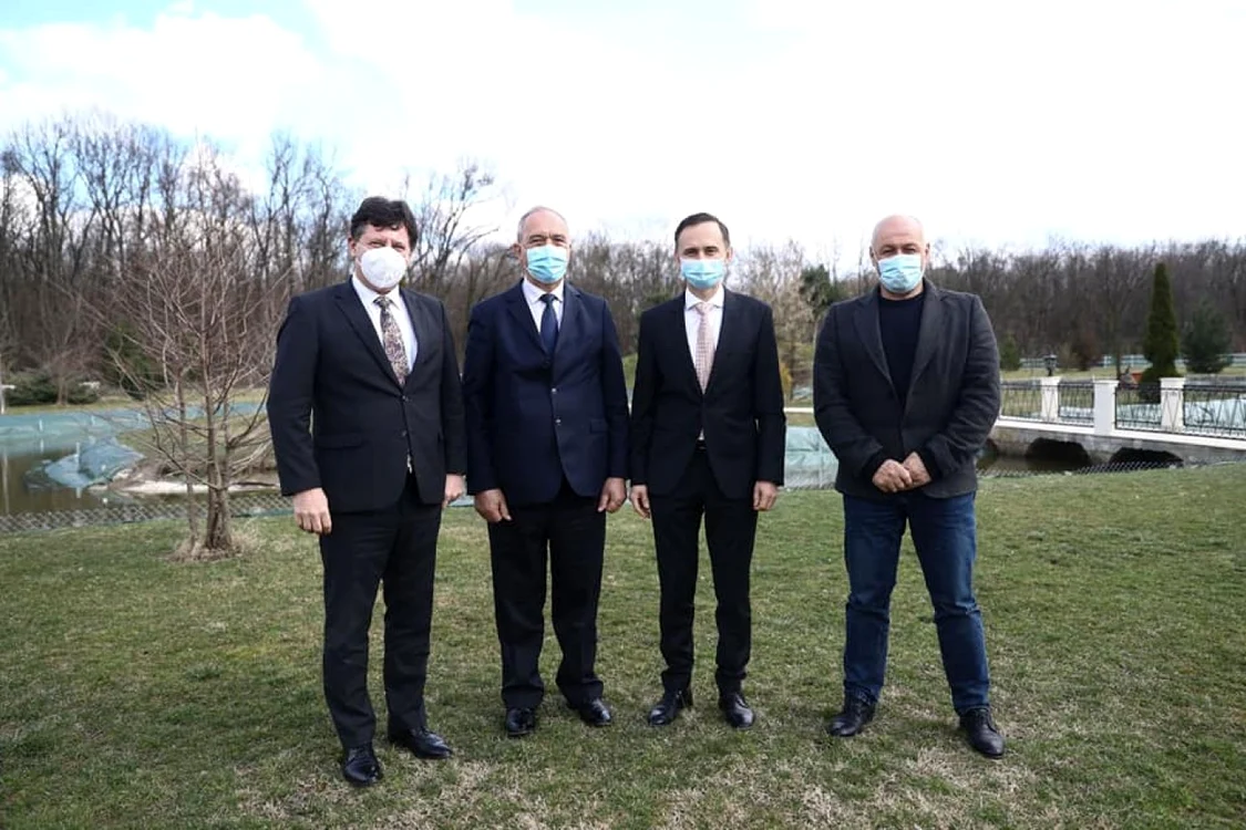 Preşedinţii Consiliilor Judeţene din Hunedoara, Arad, Timiş şi Caraş-Severin