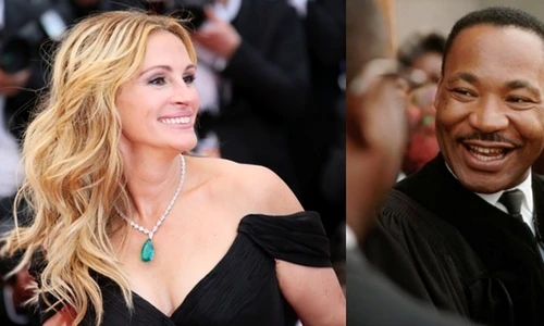Julia Roberts si Martin Luther King jpg