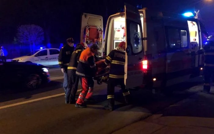 Bătrânul a fost transportat la spital, dar a decedat FOTO: igj.ro