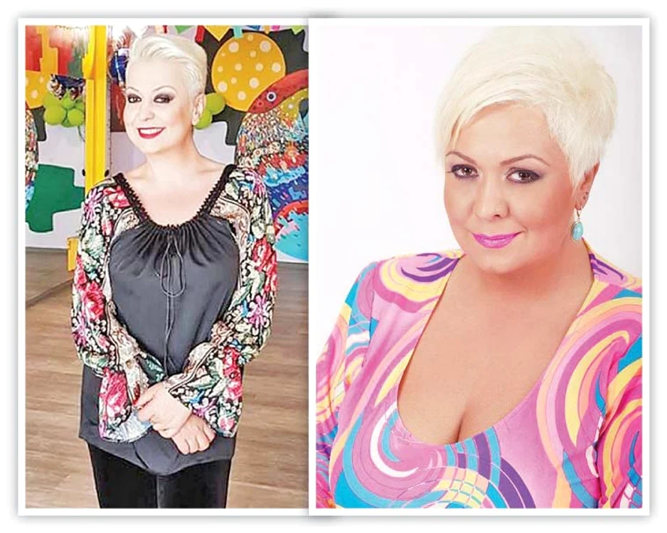 Monica Anghel - Acum are 58 kg. În urmă  cu doi ani  cântărea  88 kg