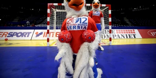 Mascota Campionatului European de Handbal Femini din Serbia 20120
