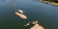 Navă nazistă scufundată demult în Dunăre FOTO: captură Vertex