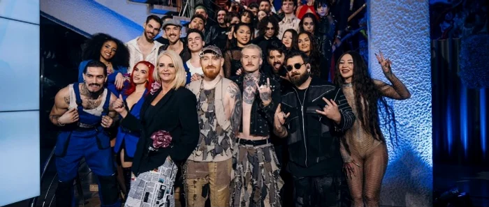 Concurenții Eurovision, ținute pestrițe foto: Facebook 