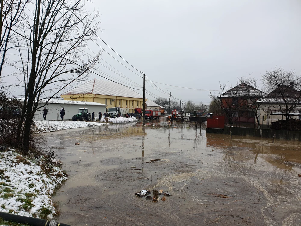 Inundații Răchita Timiș