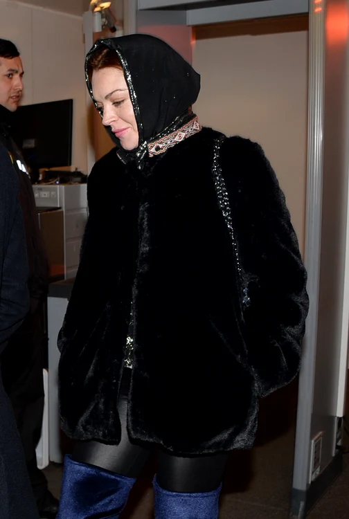 Lindsay Lohan Arriving In Istanbul   Turkey jpeg