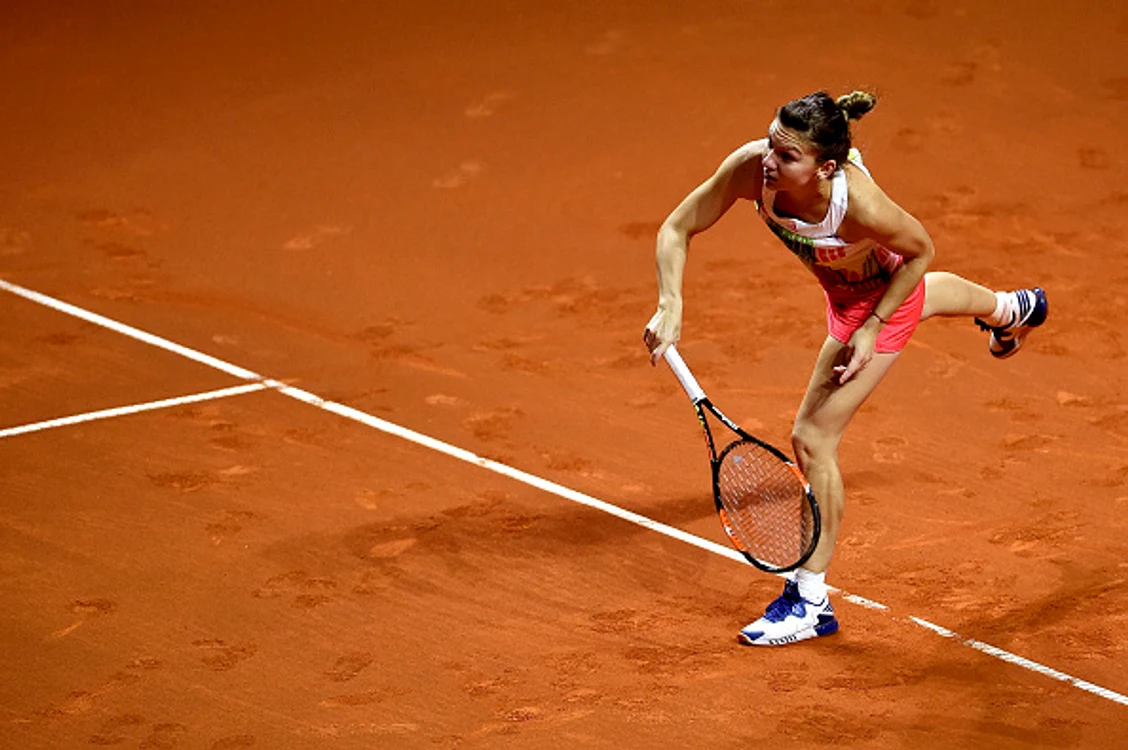 
    Simona Halep își dorește un parcurs tot mai lung la MadridFoto: Getty  