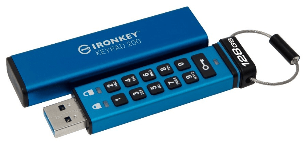 Kingston anunță IronKey Keypad 200, un stick cu criptare hardware