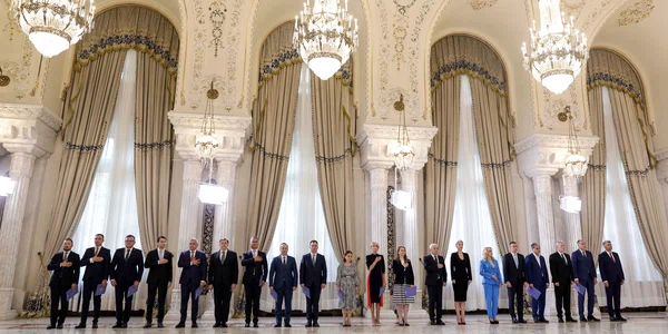 Ceremonia depunerii jurământului de învestitură a guvernului Marcel Ciolacu, la Palatul Cotroceni. FOTO Inquam Photos / George Călin