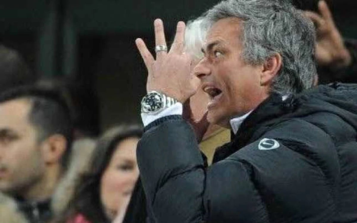 Mourinho a făcut crize de nervi în meciul cu toscanii