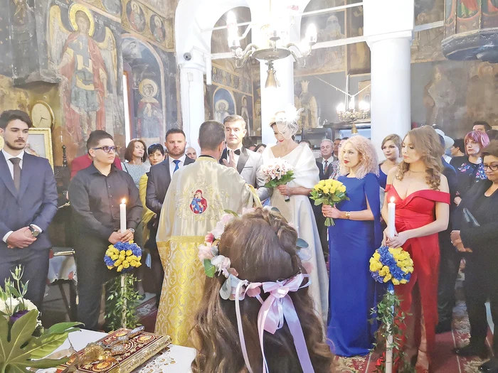 Slujbele au avut loc la Biserica Sfinţilor
