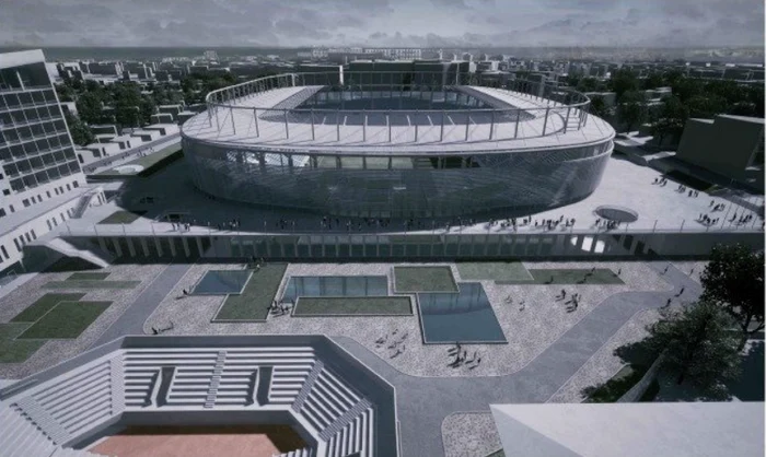 Viitorul stadion al Constanței SURSA Facebook Vergil Chițac