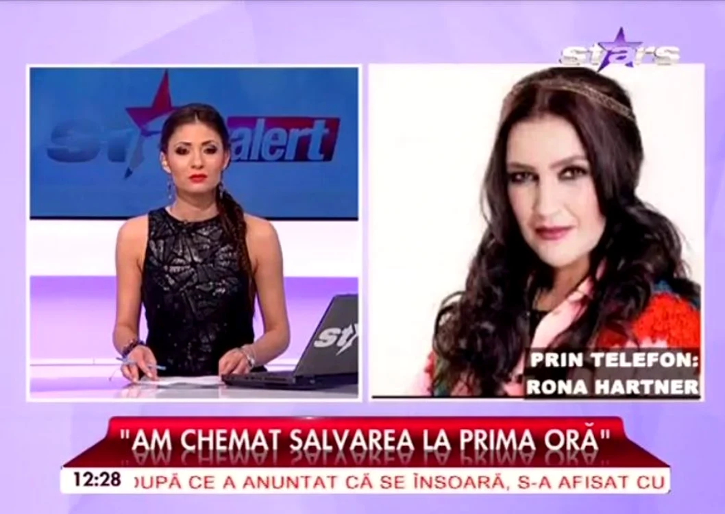 Rona a povestit la Antena Stars ce a păţit miercuri dimineaţă