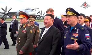 Serghei Soigu si Kim Jong Un FOTO Profimedia jpg