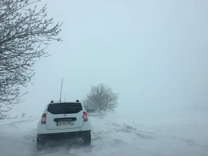 Viscol în aprilie la Galaţi FOTO GSDF