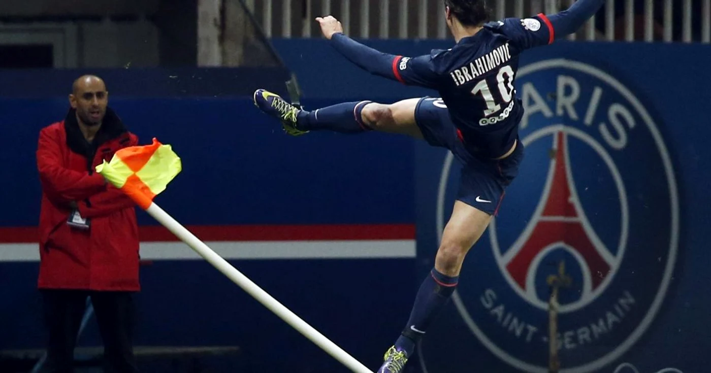 Zlatan Ibrahimovici, fotbalist legitimat la Paris Saint-Germain FOTO Reuters