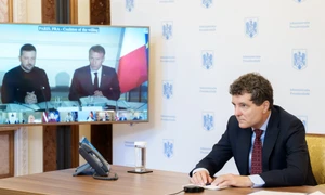 Nicușor Dan, videoconferință cu Zelenski - Coaliția de Voință FOTO presidency.ro