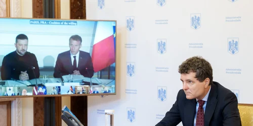Nicușor Dan, videoconferință cu Zelenski - Coaliția de Voință FOTO presidency.ro