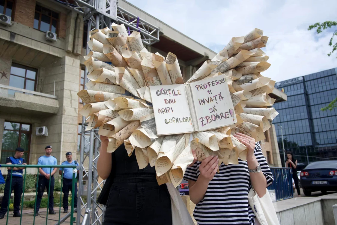 Protest profesori Iași 7 iunie SURSĂ Cristian Hitruc