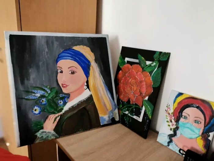 pictoriţa elena ioniţă care a pictat pe casa scării