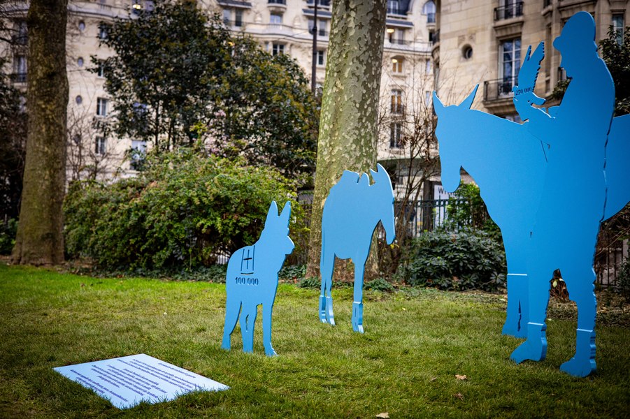 Monument dedicat animalelor de război, inaugurat la Paris. „Un fel diferit de memorie colectivă”