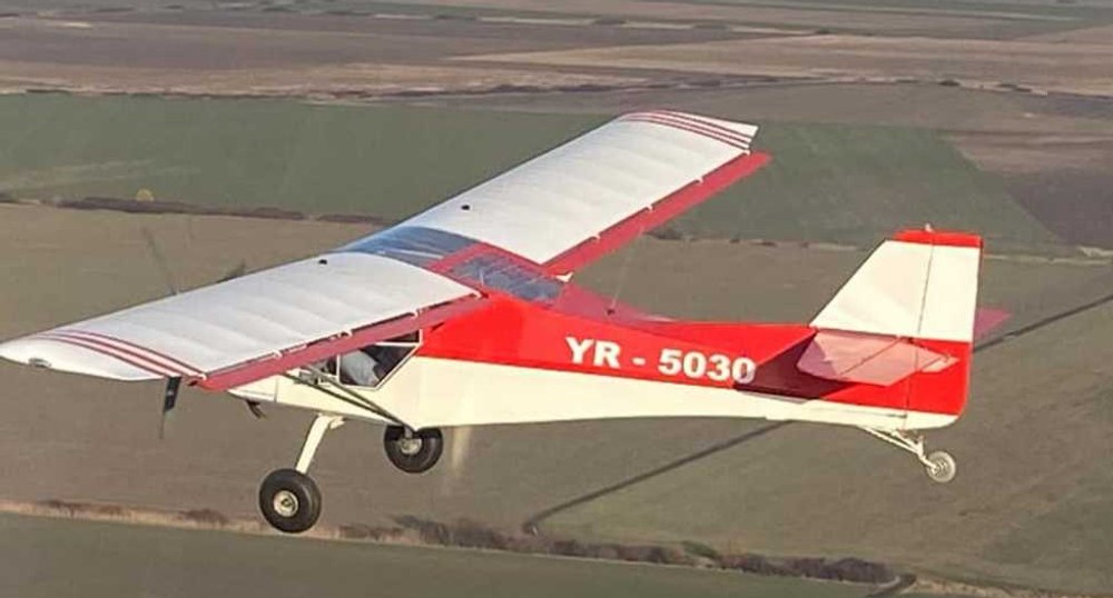 Un avion ultraușor s-a prăbușit în județul Vaslui. Pilotul a murit