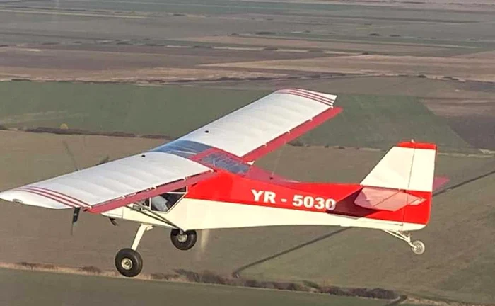 Un avion ultraușor s-a prăbușit în județul Vaslui FOTO: Arhivă