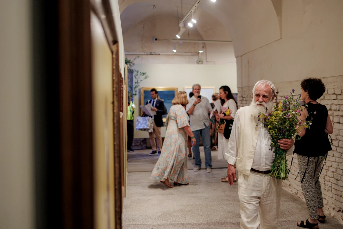 La Sibiu este cea mai mare expoziție a sa, cu peste 100 de opere. FOTO: Yap Studio