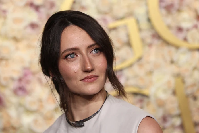 Martina Scrinzi a filmat în timpul unor episoade de viscol puternic. FOTO: AFP