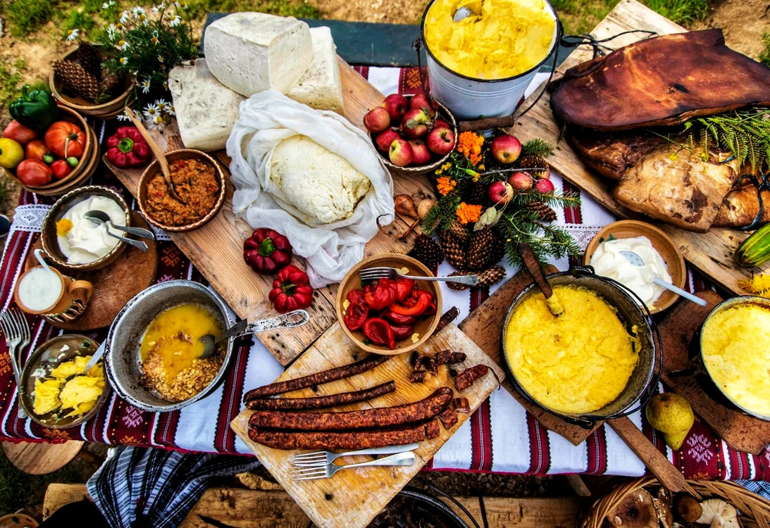 Bufet de Zestre culinară Foto Arhivă personală Romana Rista