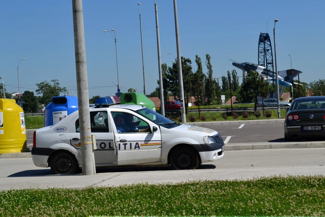 Poliţia Locală a fost mobilizată pentru Vasile Botomei FOTO Mircea Merticariu